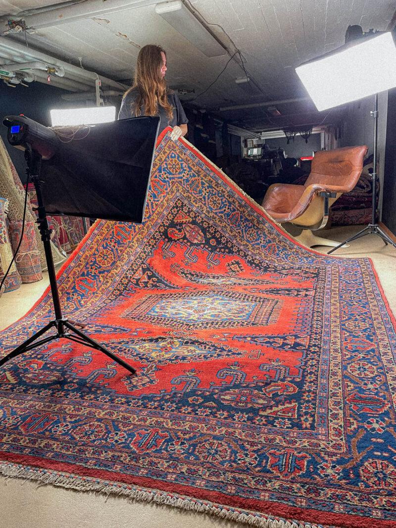 kaunis tumma vintage wiss 315 x 225 cm (kopio)