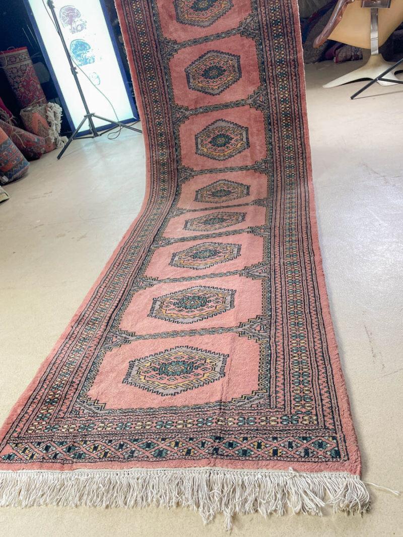 yksityiskohtainen bijar käytävämatto – 283 x 77 cm (kopio)