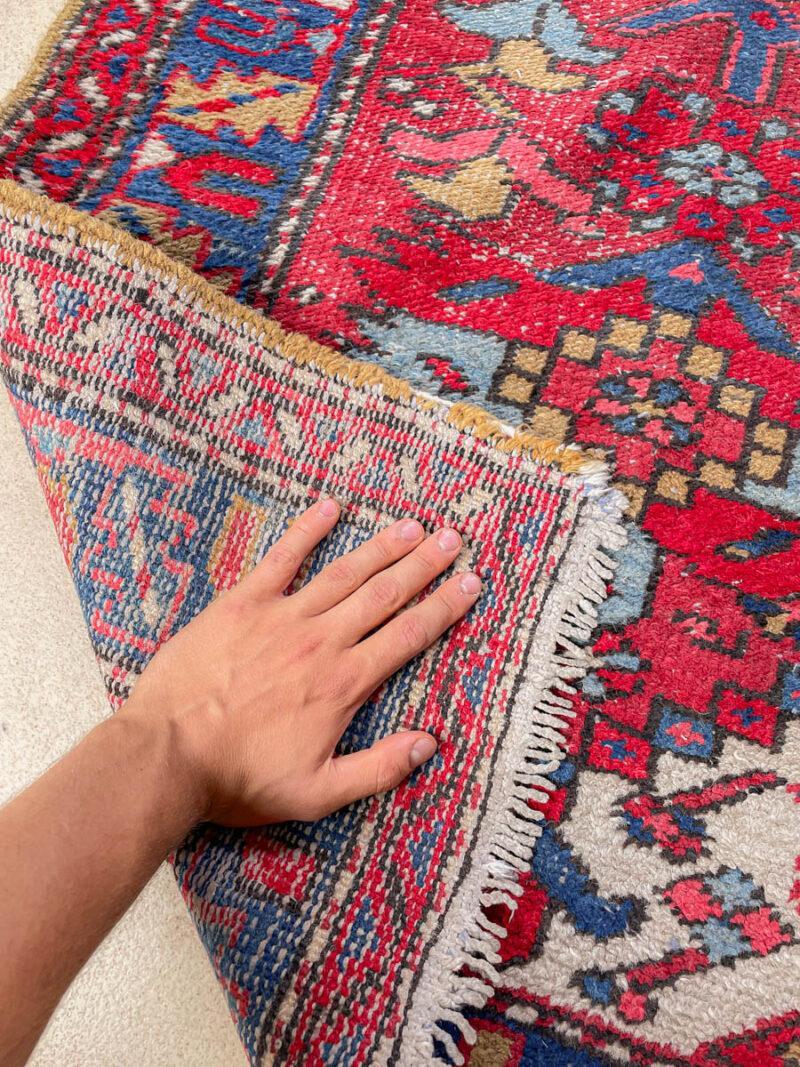 perinteinen hamadan käytävämatto 300 x 90 cm