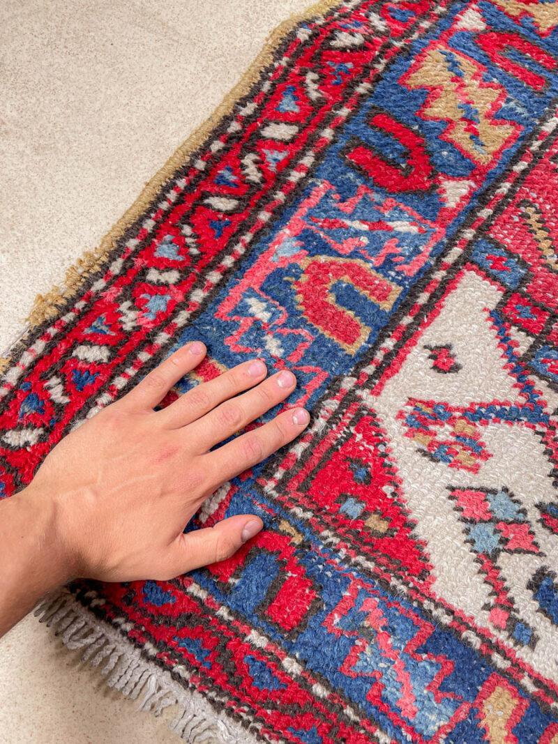 perinteinen hamadan käytävämatto 300 x 90 cm