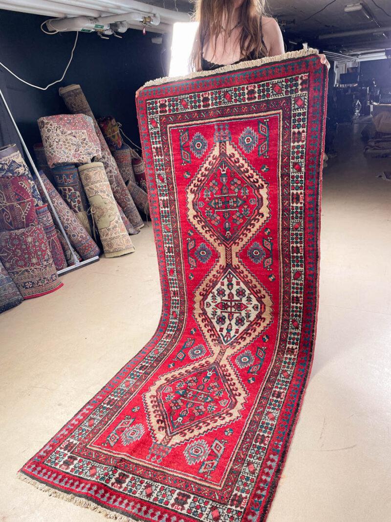 perinteinen hamadan käytävämatto 300 x 90 cm (kopio)