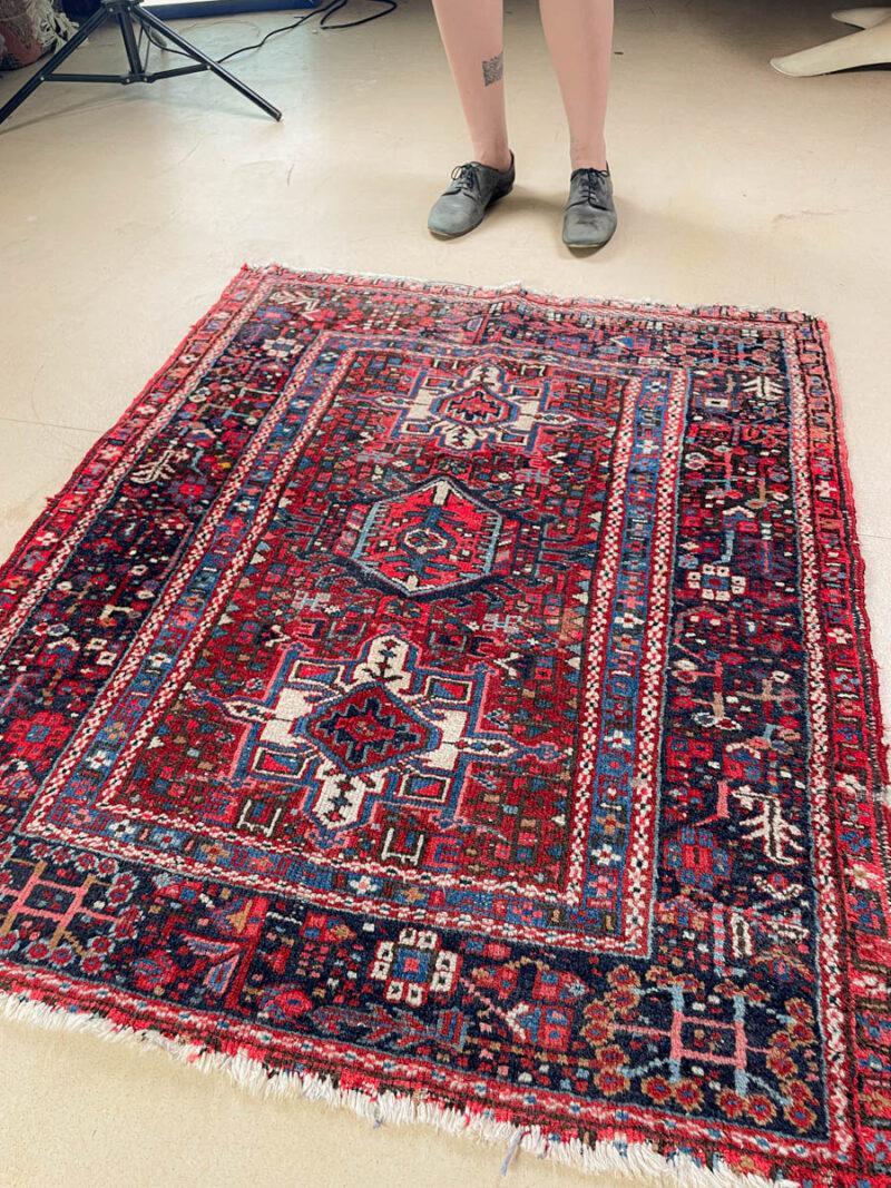 perinteinen vintage malayer  152 x 105 cm (kopio)
