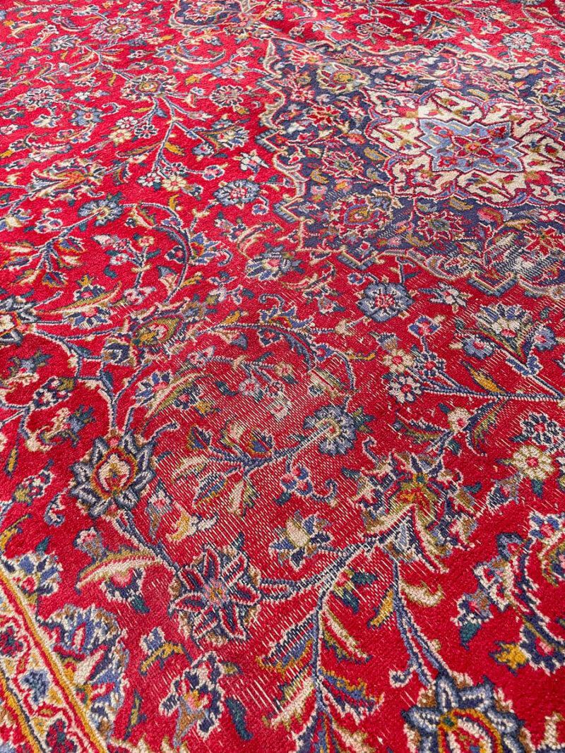 suunnattoman yksityiskohtainen palatsikokoinen keshan  400 x 290 cm