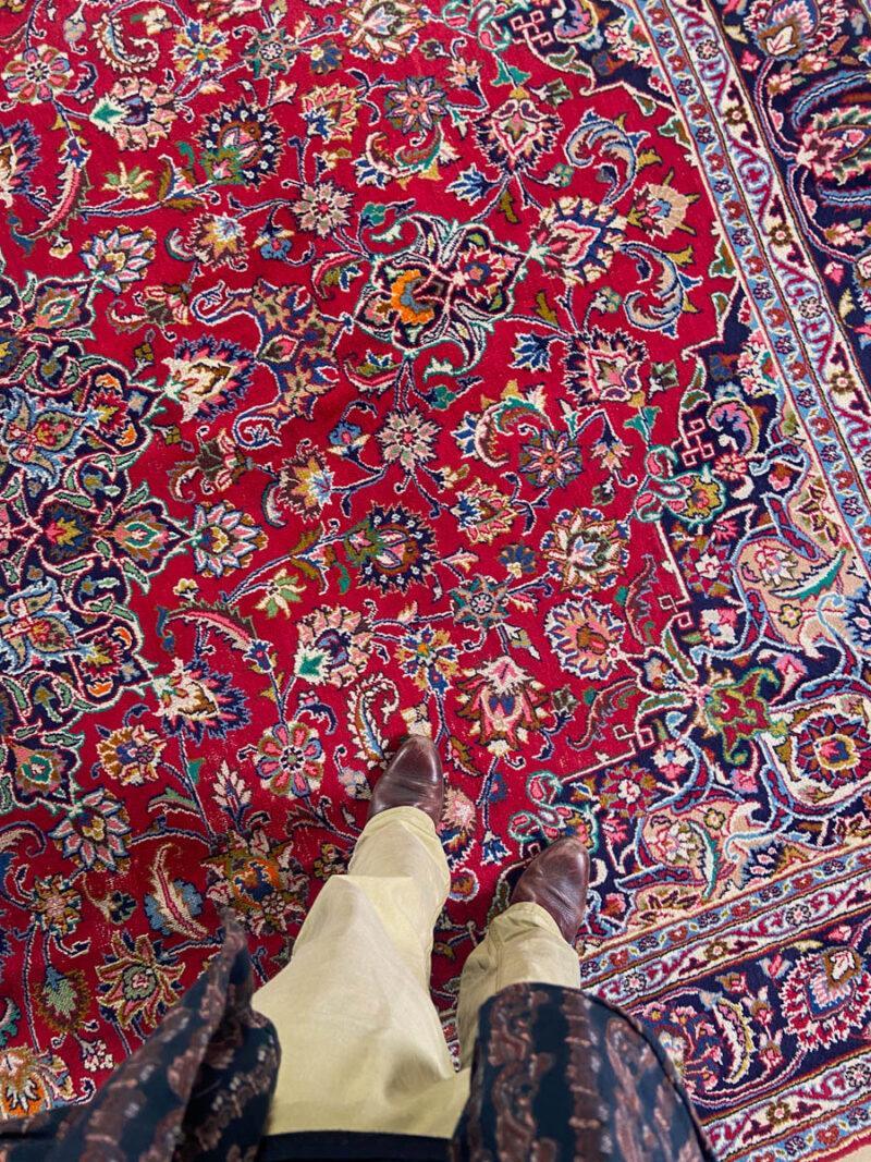 tyrmäävä palatsikokoinen keshan  370 x 285 cm (kopio)