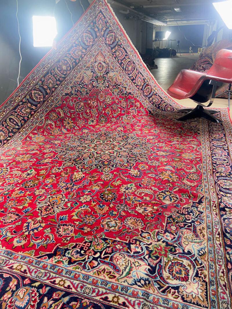 tyrmäävä palatsikokoinen keshan  370 x 285 cm (kopio)