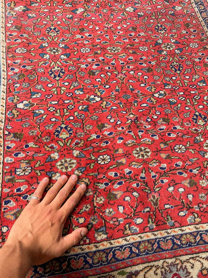 perinteinen lilihan 1970 luvulta 175 x 120 cm