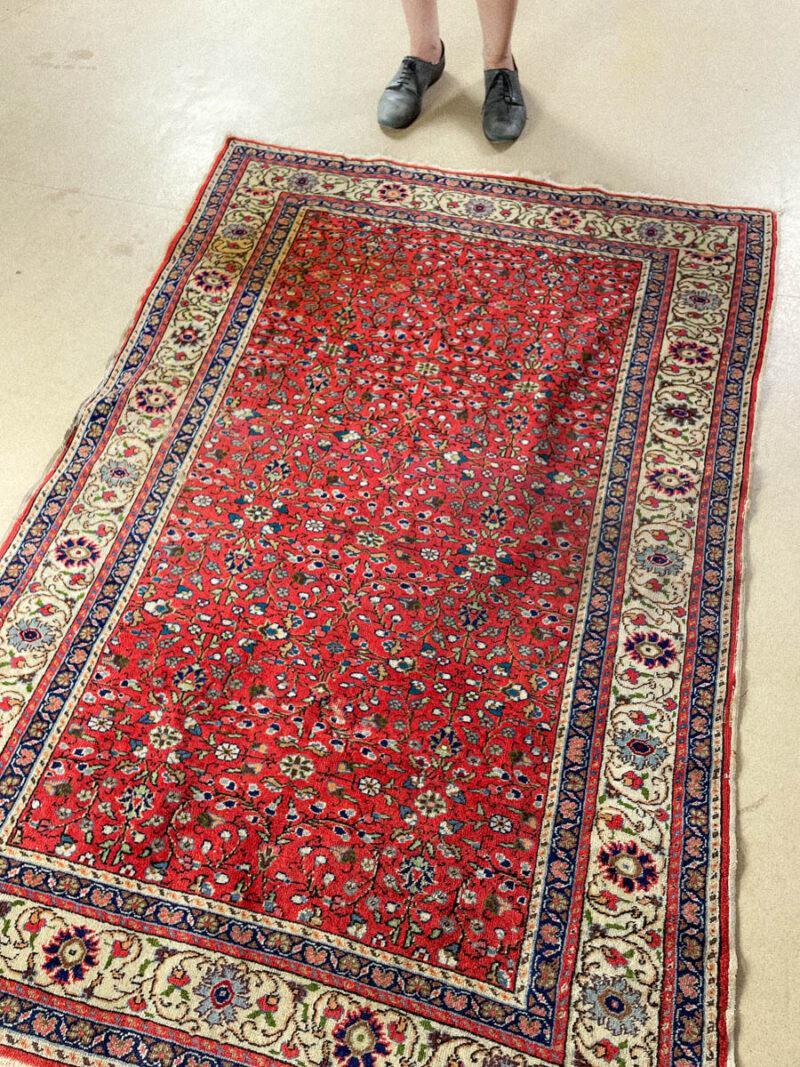 perinteinen lilihan 1970 luvulta 175 x 120 cm