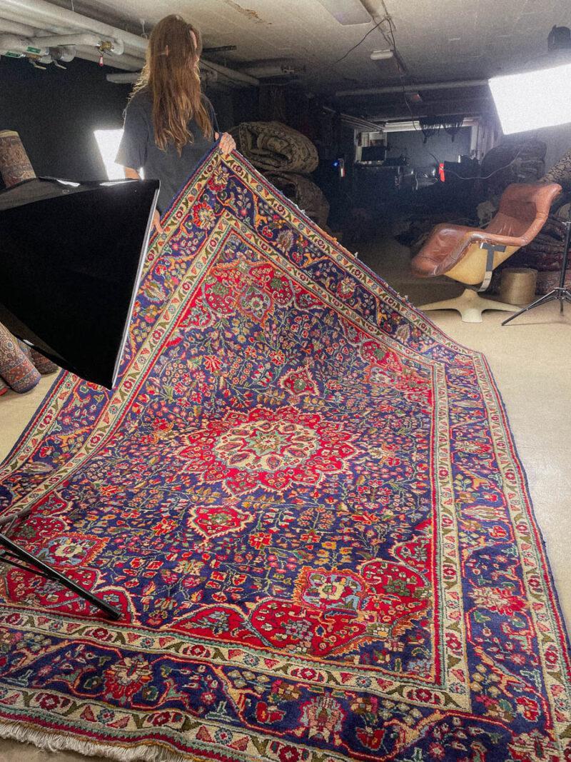 viininpunainen harmoninen tabriz 295 x 200 cm (kopio)