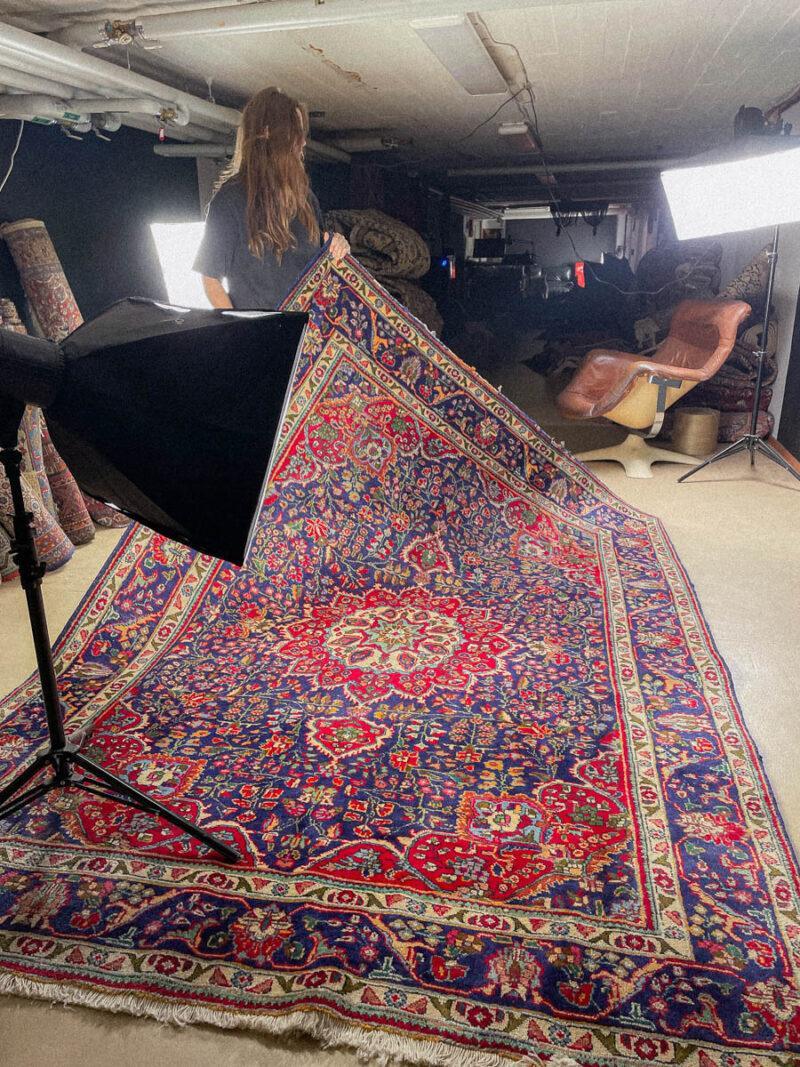 viininpunainen harmoninen tabriz 295 x 200 cm (kopio)