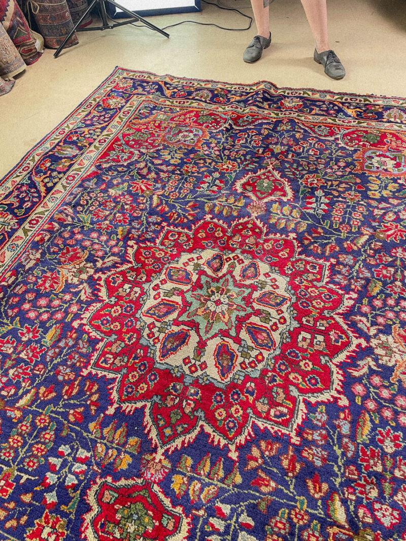 viininpunainen harmoninen tabriz 295 x 200 cm (kopio)