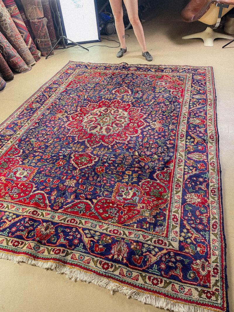 viininpunainen harmoninen tabriz 295 x 200 cm (kopio)