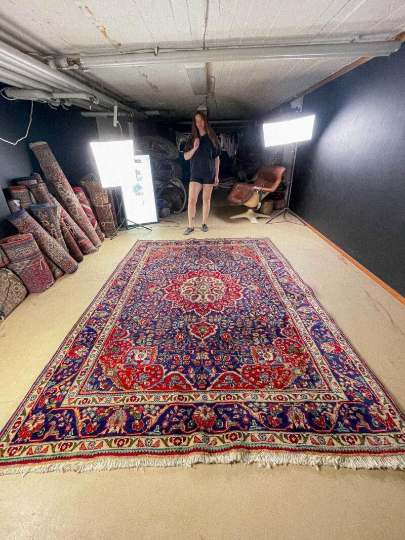 viininpunainen harmoninen tabriz 295 x 200 cm (kopio)