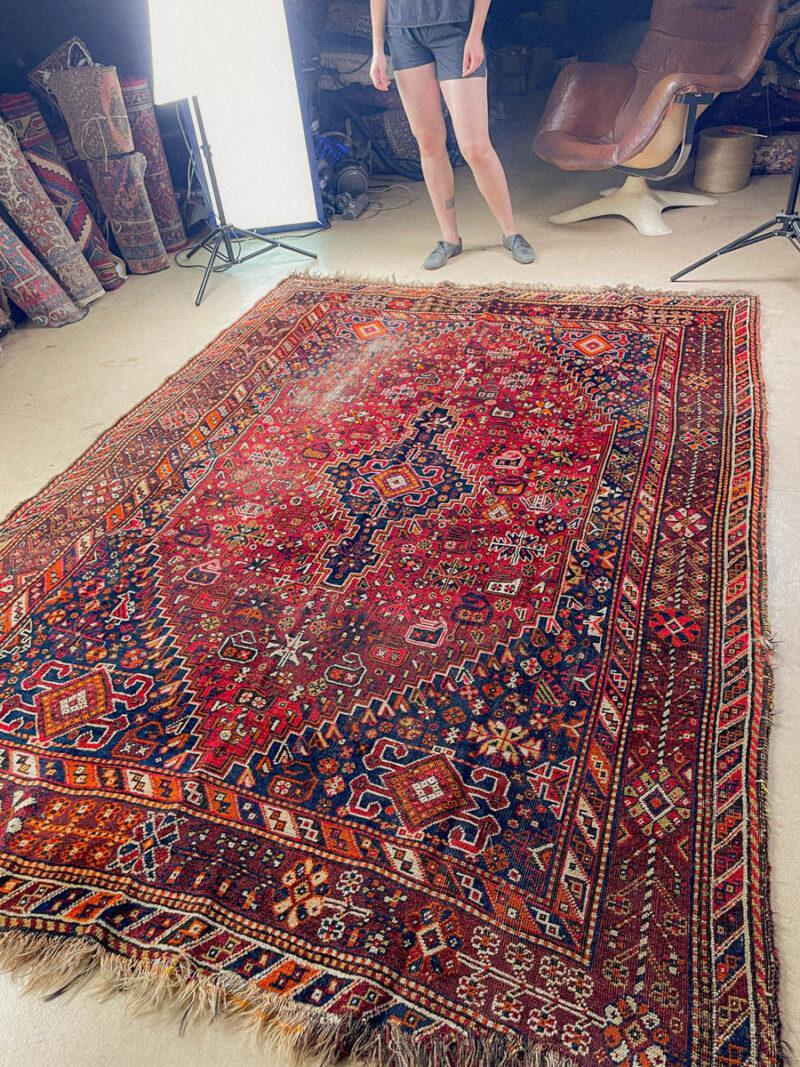 tyrmäävä puoliantiikki gasghai 285 x 205 cm