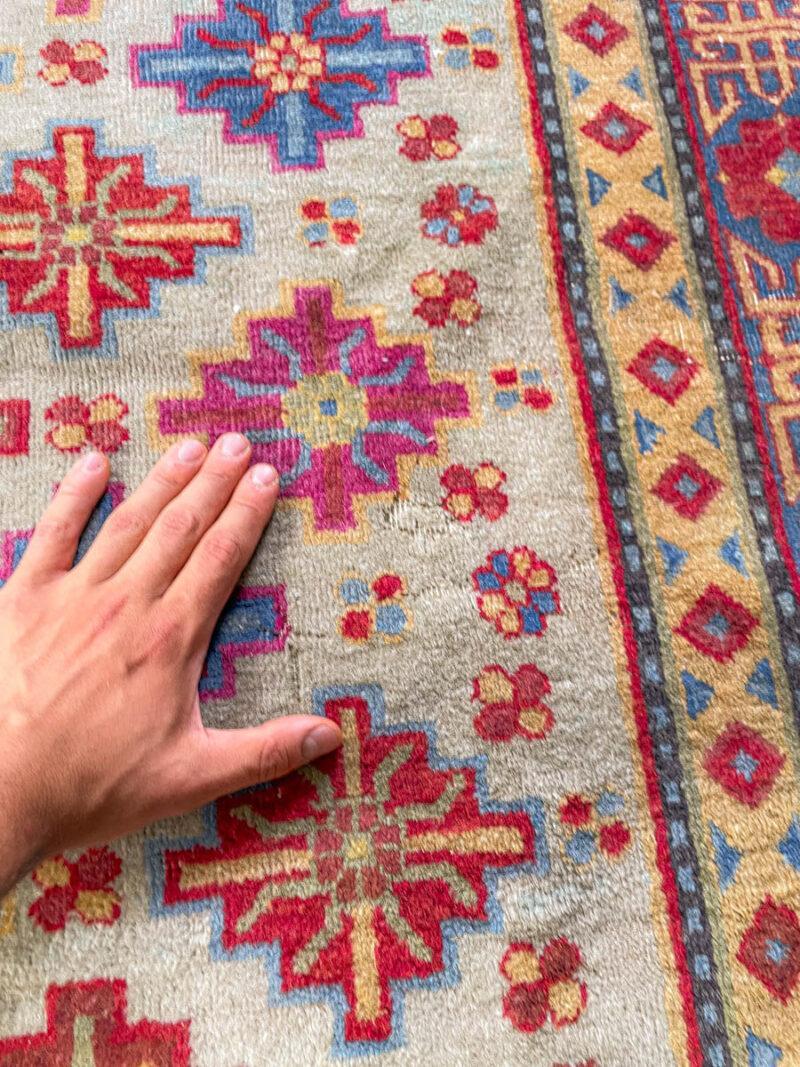 harvinainen vintage hotan 240 x 155 cm