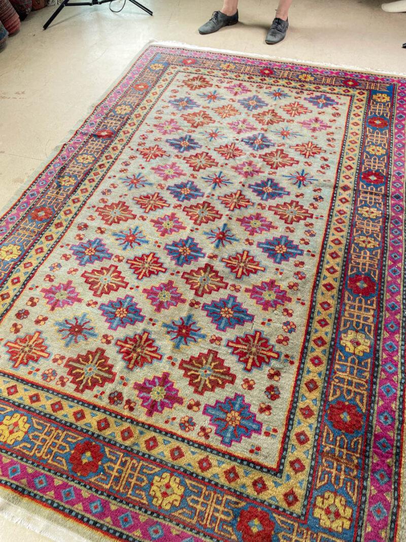 harvinainen vintage hotan 240 x 155 cm