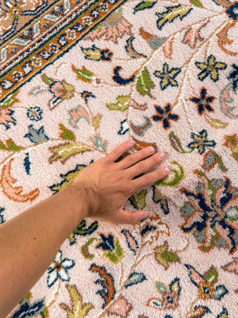 tyrmäävä maanläheinen vintage tabriz 356 x 252