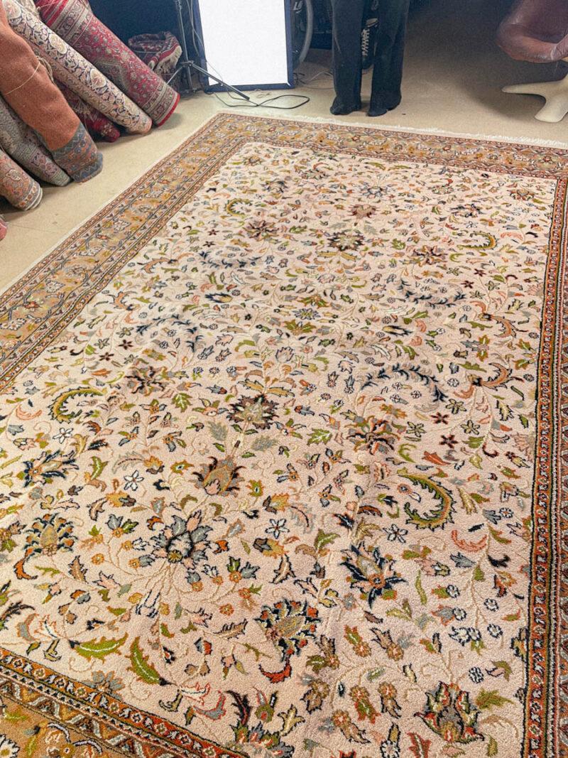 tyrmäävä maanläheinen vintage tabriz 356 x 252