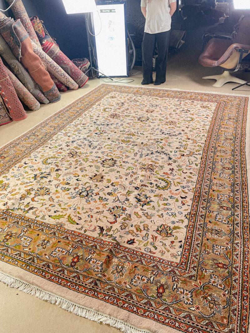 tyrmäävä maanläheinen vintage tabriz 356 x 252