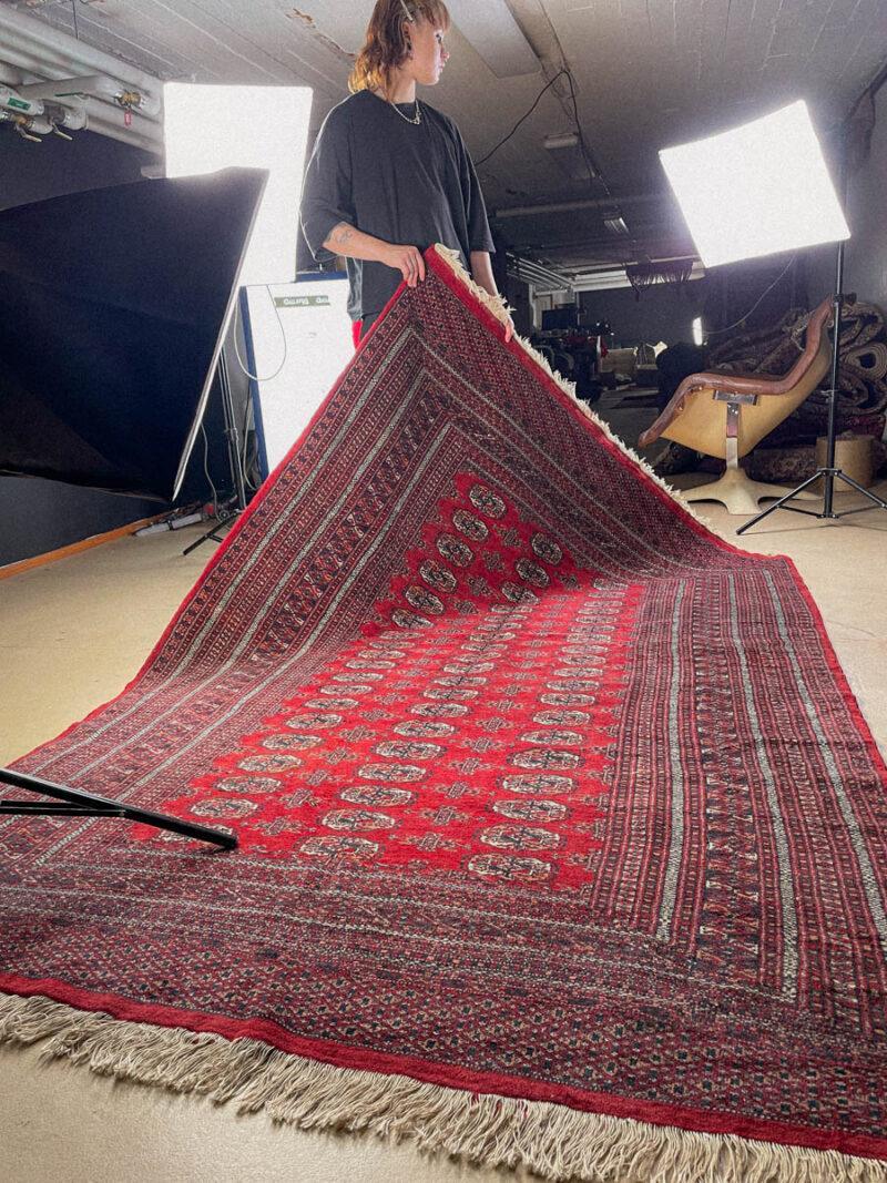 kauniin perinteinen vintage buhara 336 x 250 cm (kopio)