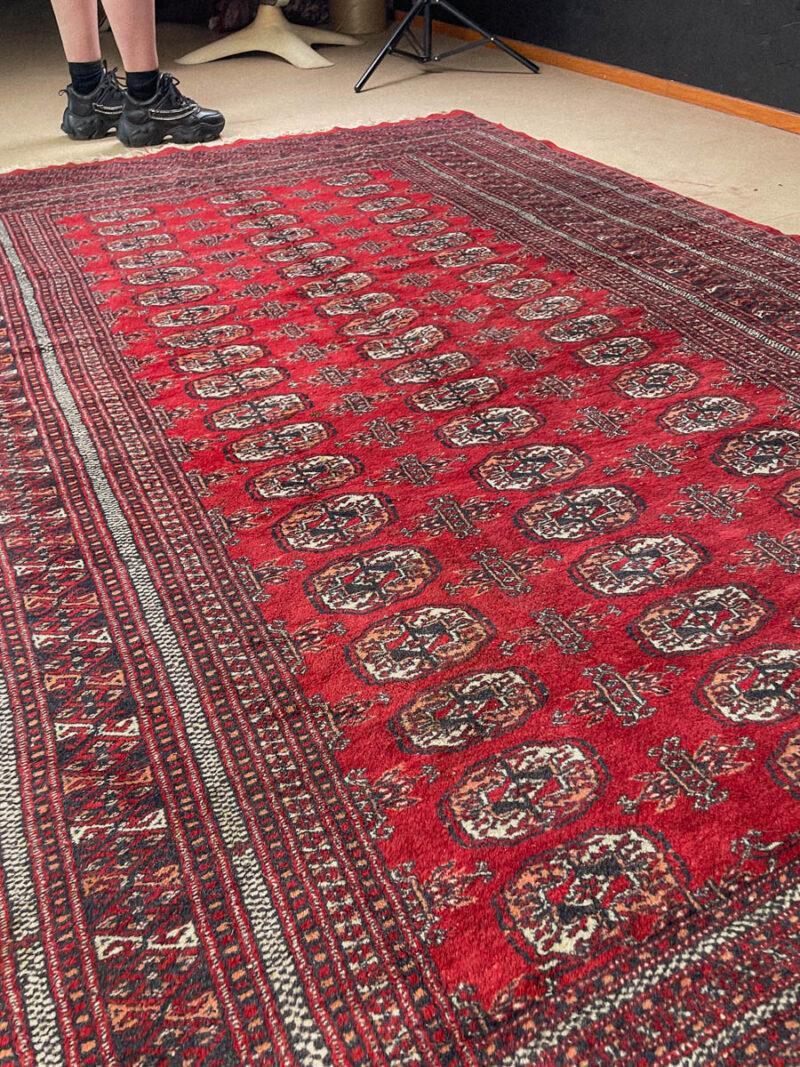 kauniin perinteinen vintage buhara 336 x 250 cm (kopio)