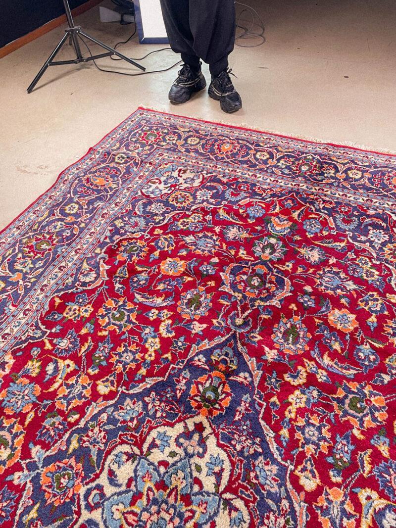 kauniin perinteinen keshan  300 x 190 cm (kopio)