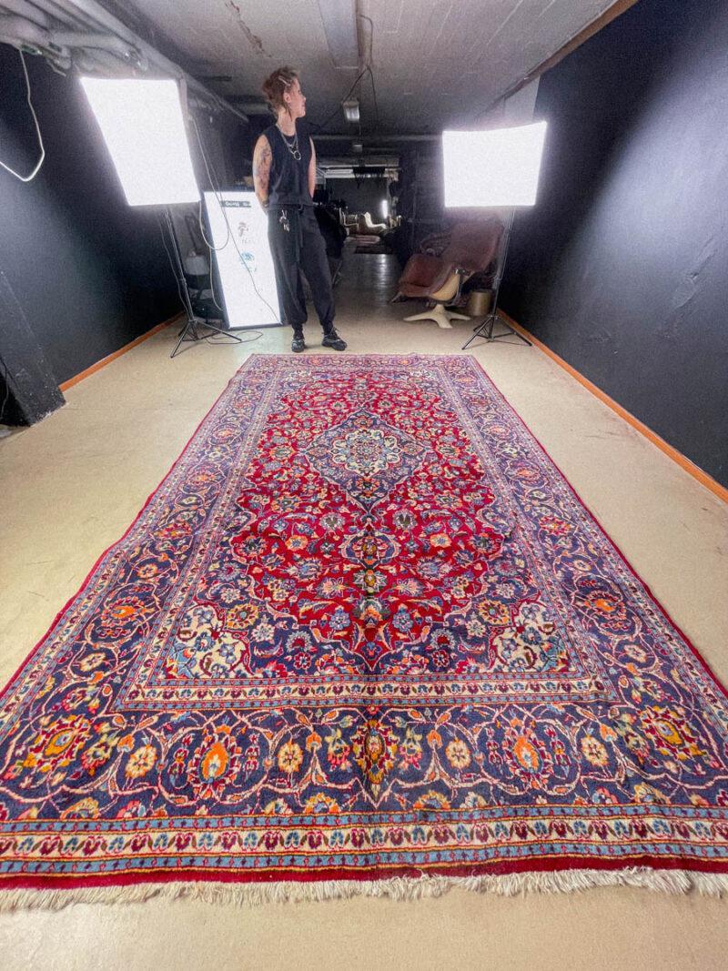 kauniin perinteinen keshan  300 x 190 cm (kopio)