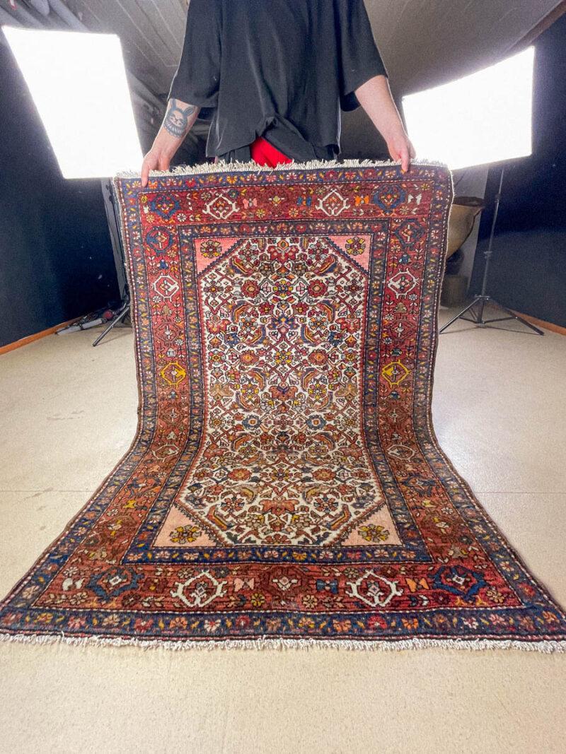 perinteinen vintage hamadan 150 x 105 cm