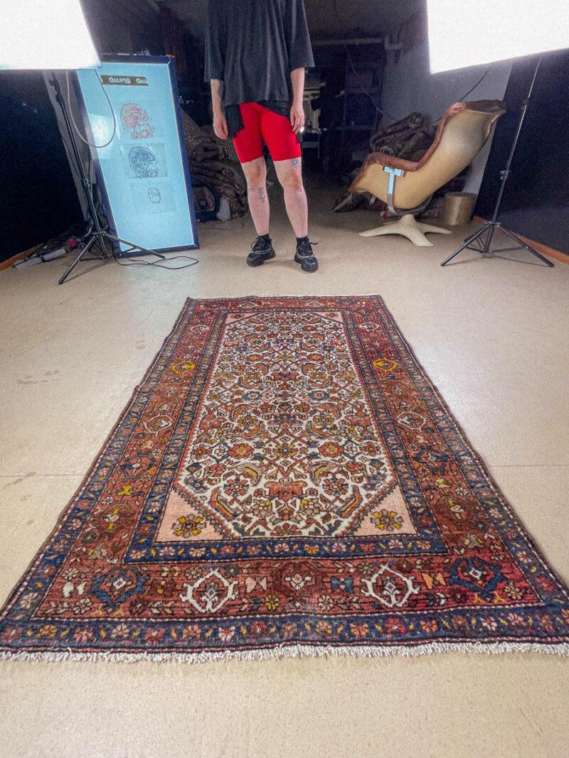 maanläheinen afshar 1950 luvulta 140 x 105 cm (kopio)