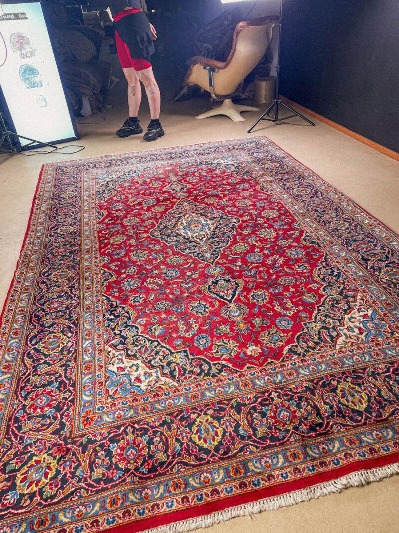 kauniin perinteinen keshan  300 x 190 cm (kopio)
