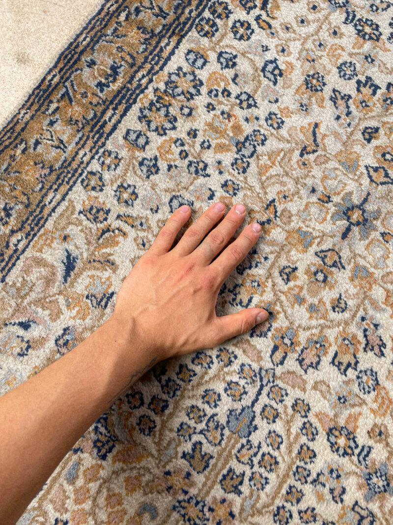 maanläheisen vaalea tabriz käytävämatto – 335 x 81 cm (kopio)