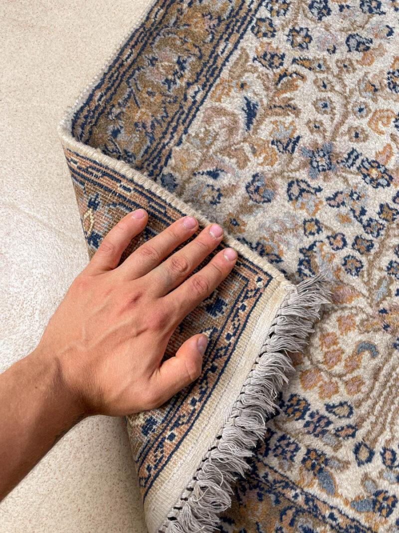 maanläheisen vaalea tabriz käytävämatto – 335 x 81 cm (kopio)