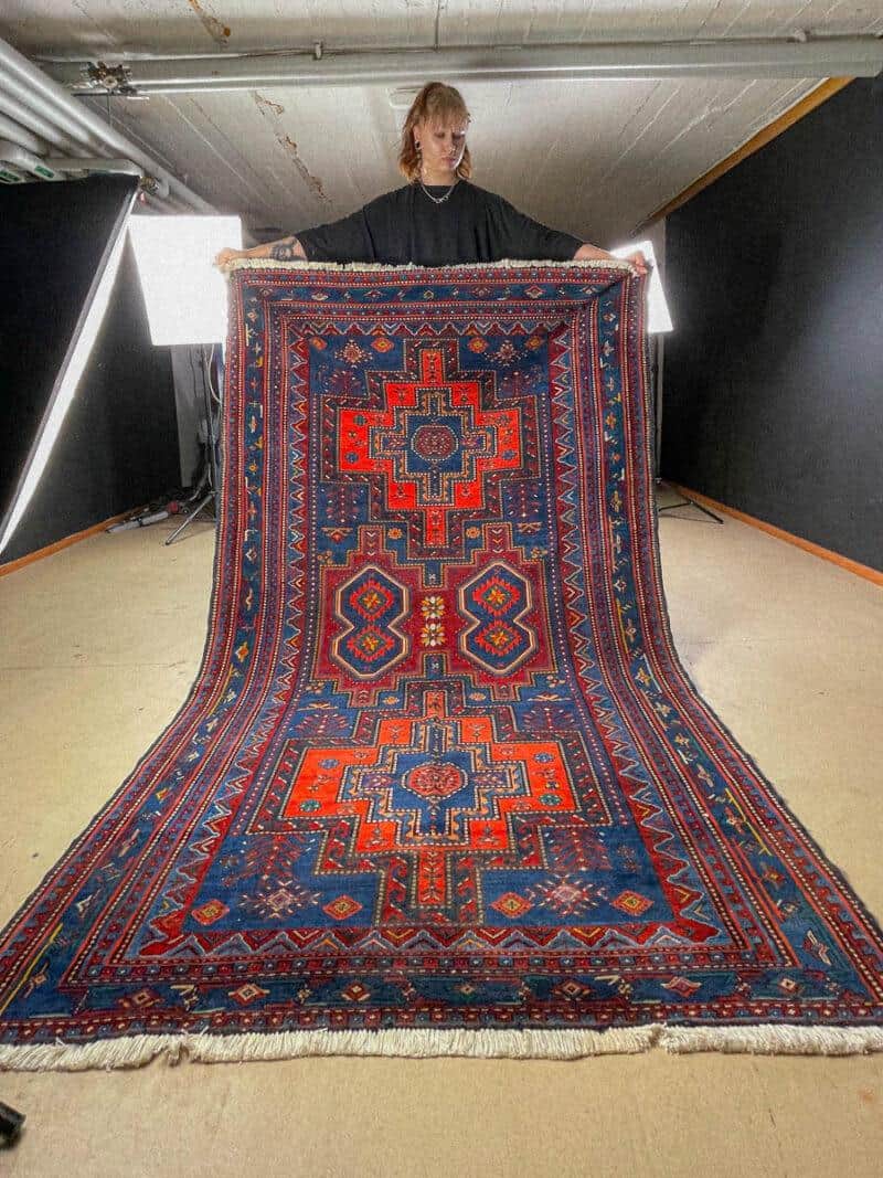 historiallinen fachralo 1940 luvulta 228 x 144 cm