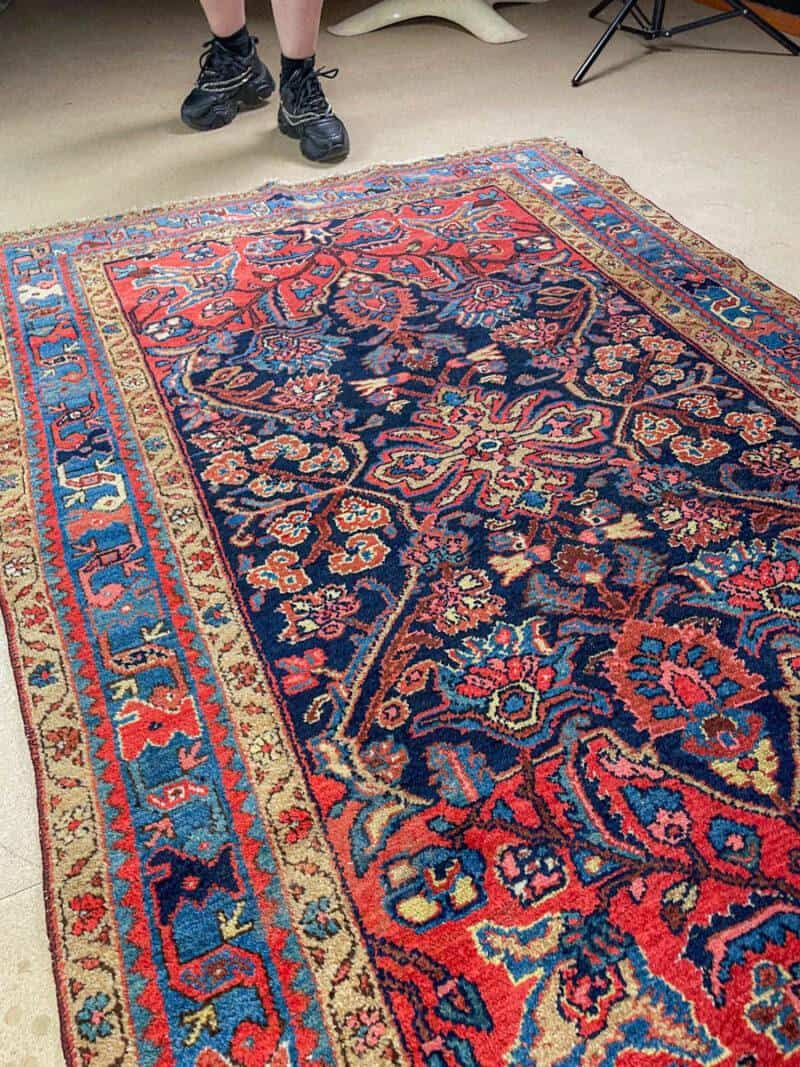 historiallinen hamadan 1930 luvulta 197 x 131 cm