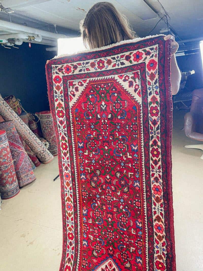 perinteinen harmoninen hamadan käytävämatto 285 x 75 cm (kopio)