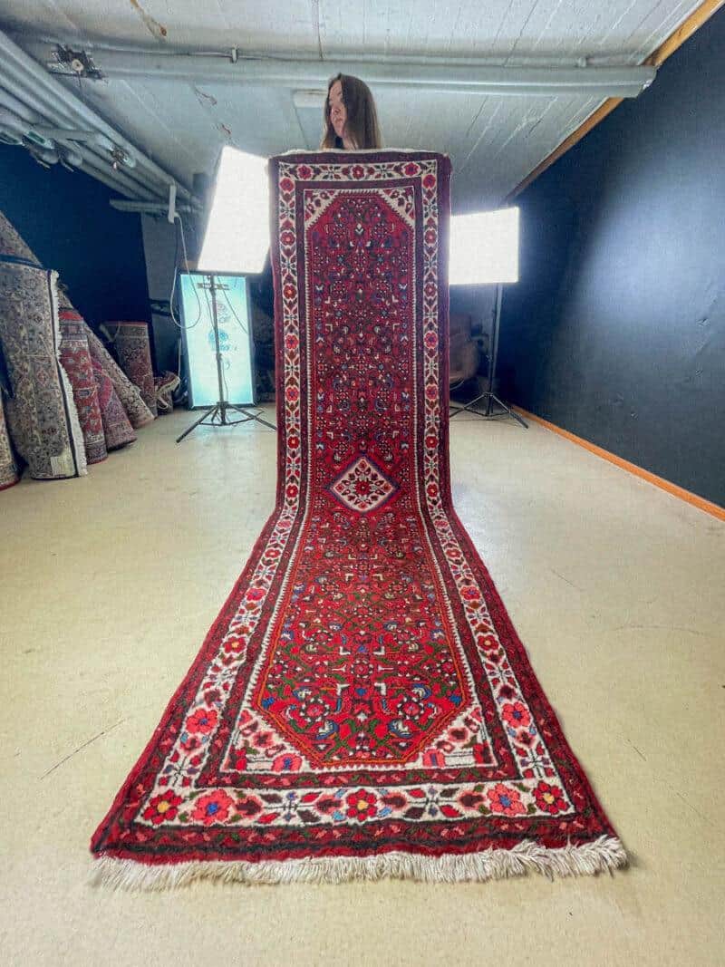 perinteinen harmoninen hamadan käytävämatto 285 x 75 cm (kopio)