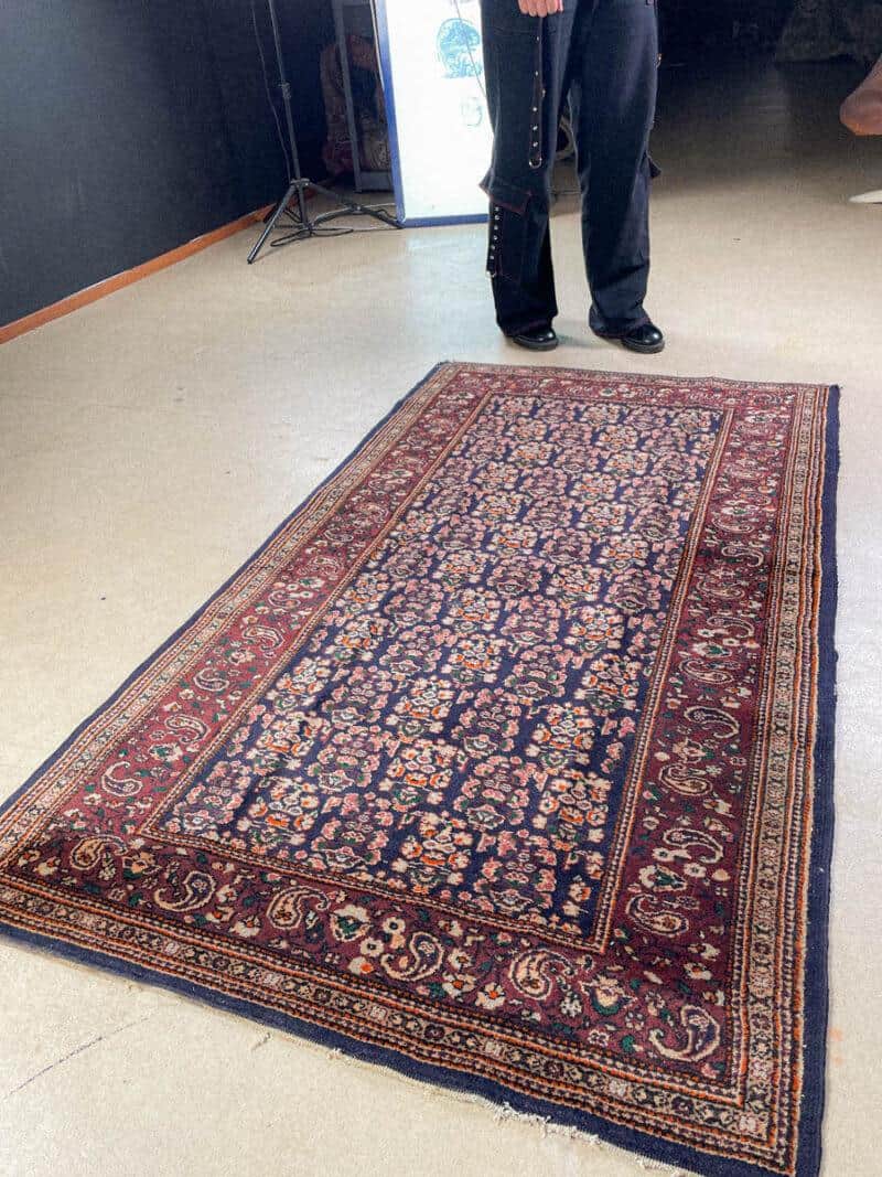 upea tumma vintage tabriz 187 x 105 cm
