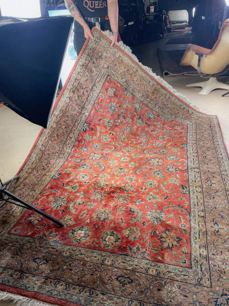 perinteinen sarouk 1970 luvulta 223 x 167 cm