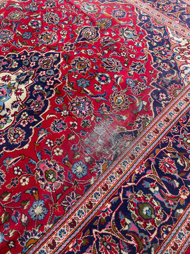 elegantin yksityiskohtainen perinteinen keshan  355 x 245 cm