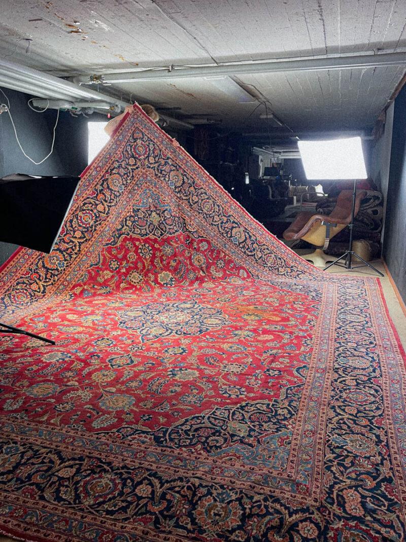 palatsikokoinen keshan 1960 luvulta  410 x 310 cm (kopio)