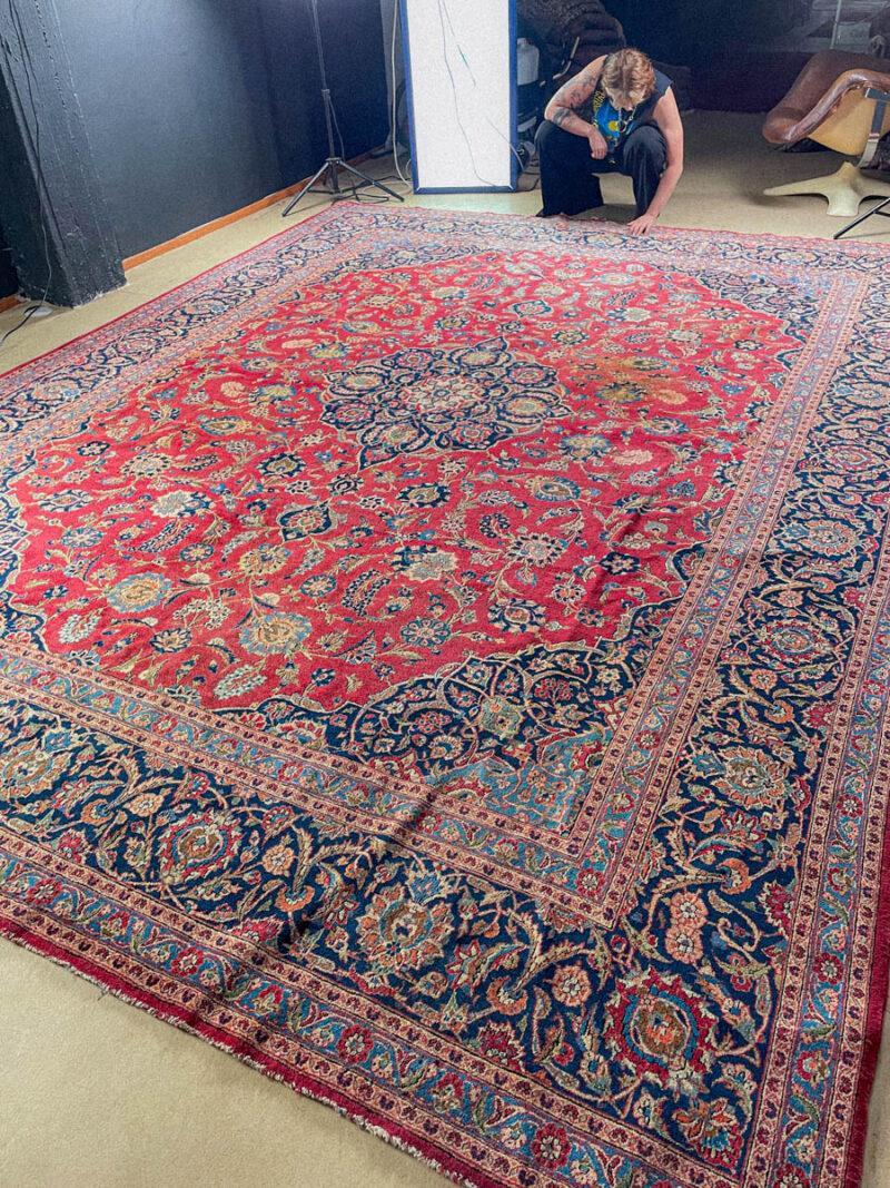 palatsikokoinen keshan 1960 luvulta  410 x 310 cm (kopio)