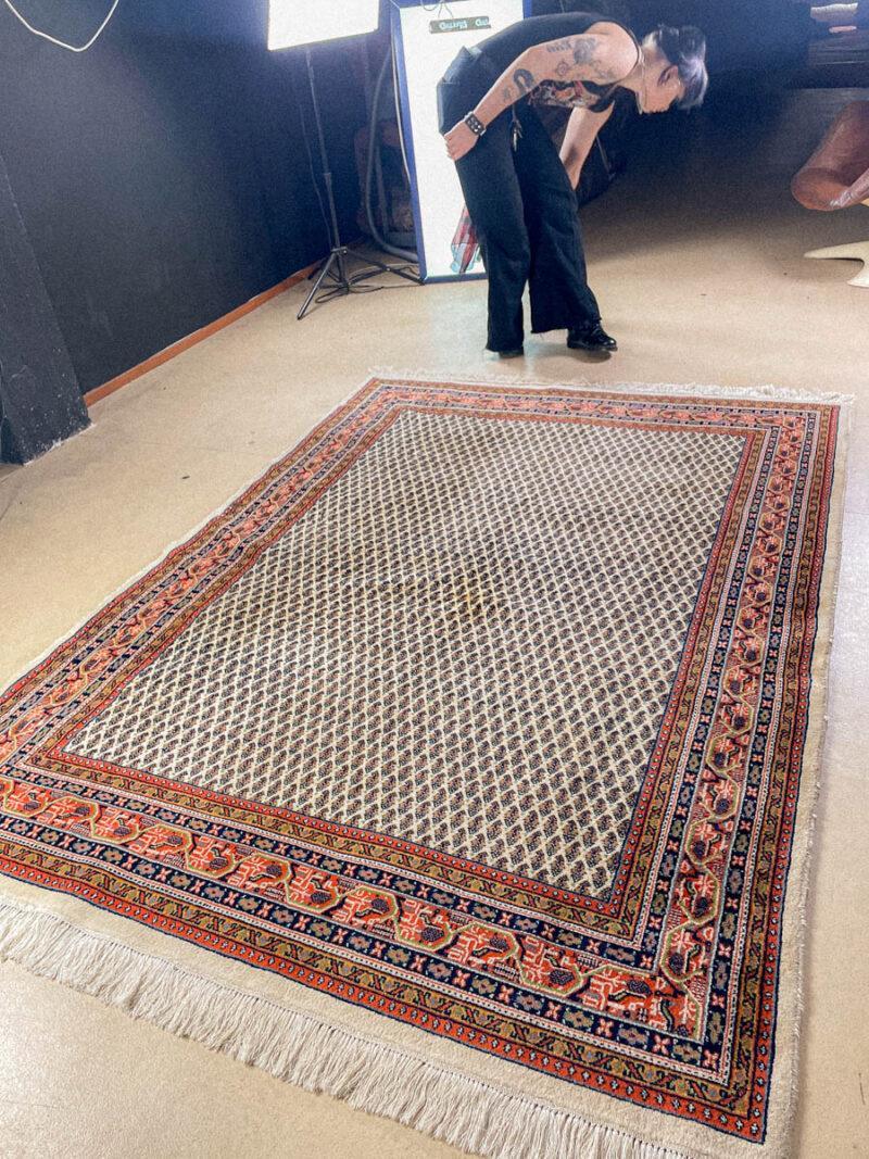 harvinainen pyöreä sarouk mir 200 x 200 cm (kopio)