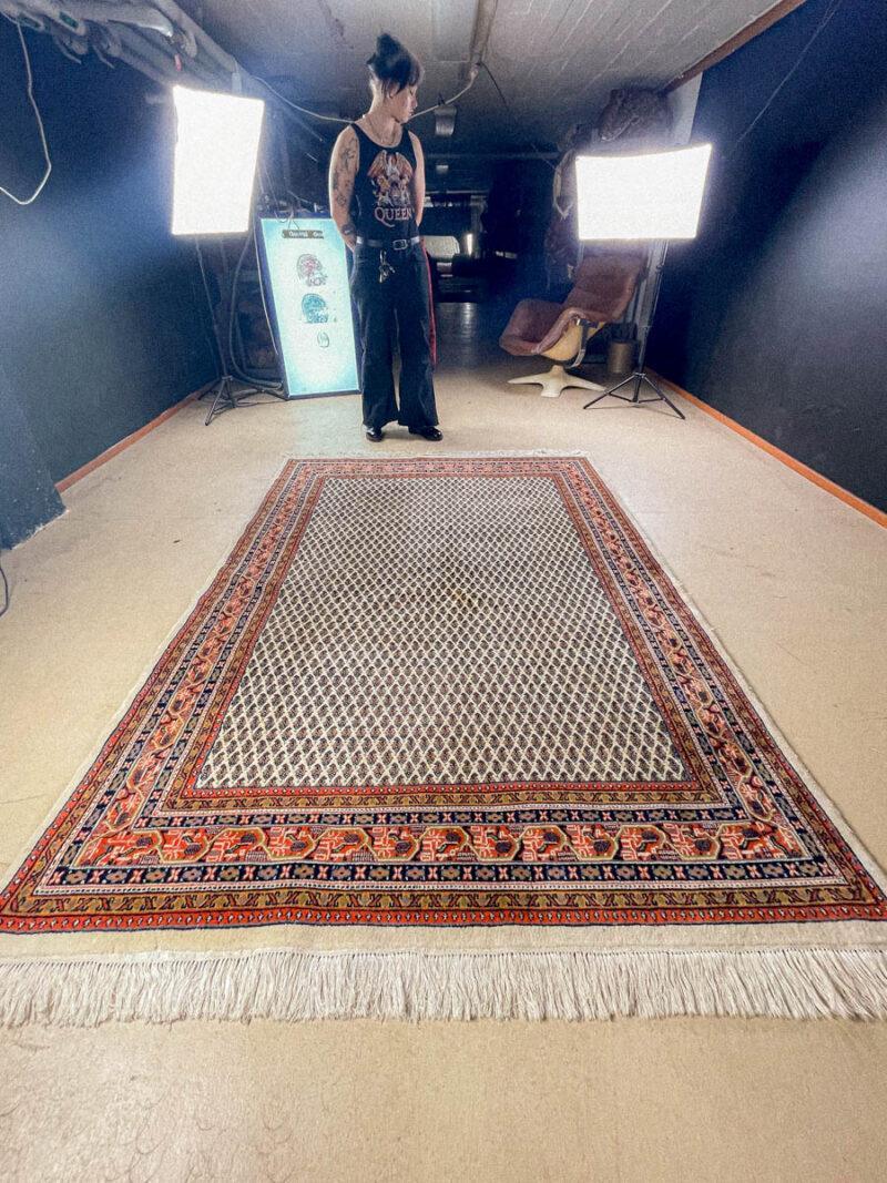 harvinainen pyöreä sarouk mir 200 x 200 cm (kopio)