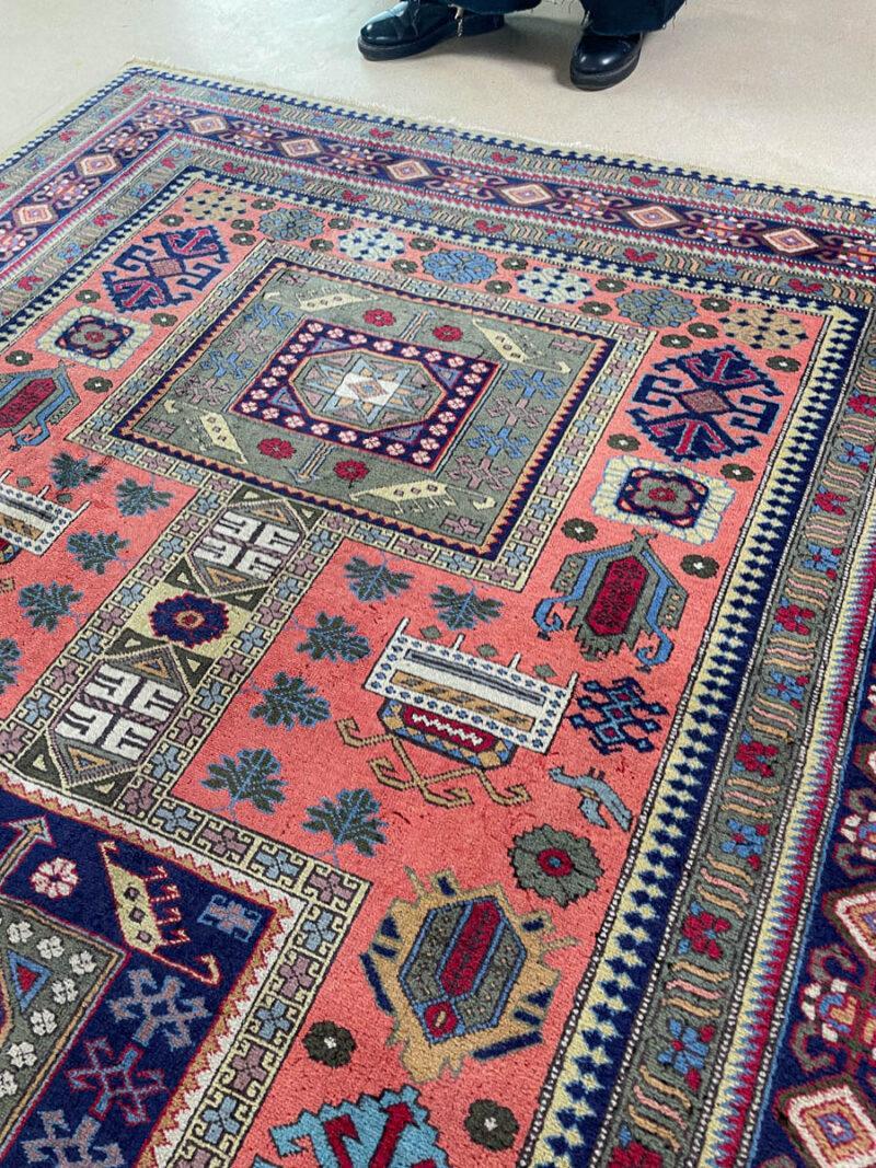 vaalea vintage sarouk 1970 luvulta 360 x 265 cm (kopio)