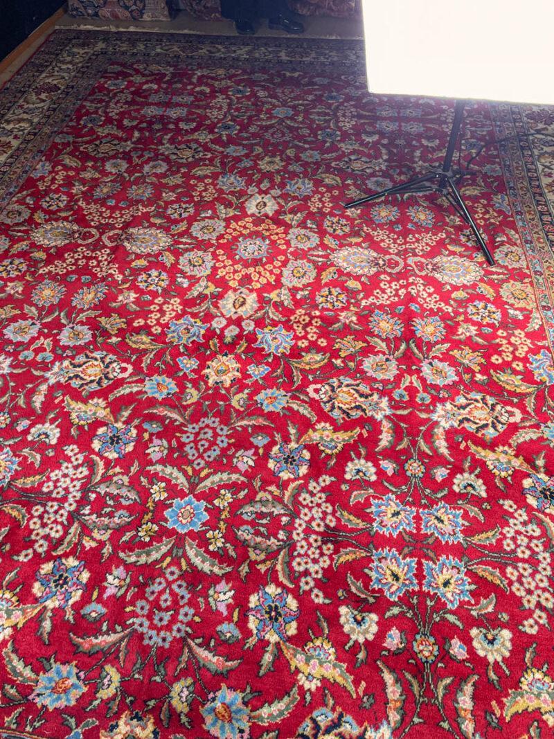 Äärimmäisen suuri palatsikokoinen tabriz (16m²) 470 x 345 cm