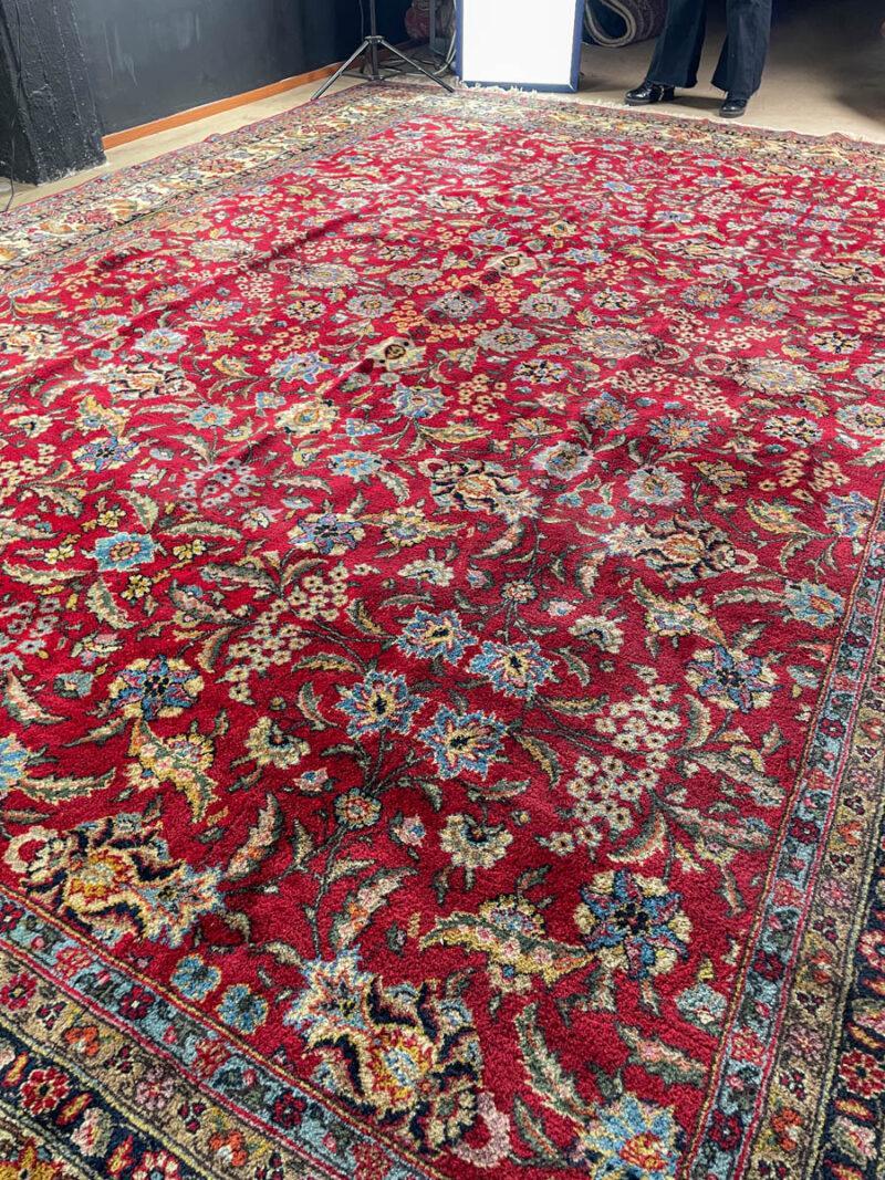 Äärimmäisen suuri palatsikokoinen tabriz (16m²) 470 x 345 cm