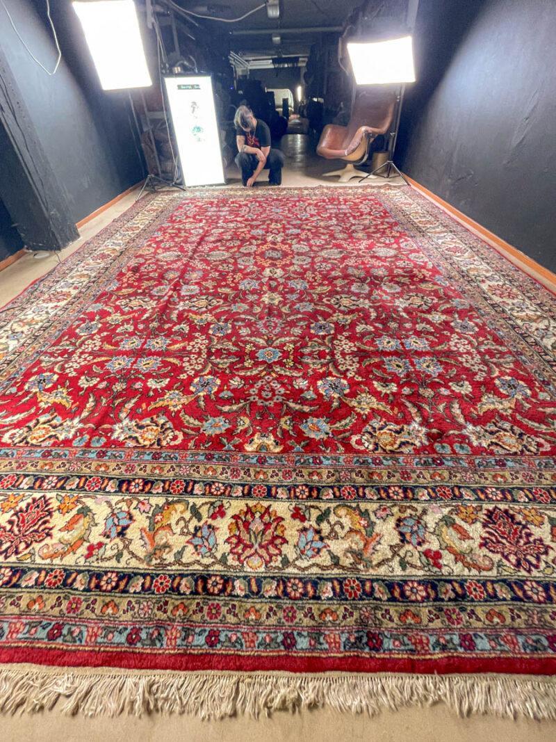 Äärimmäisen suuri palatsikokoinen tabriz 470 x 345 cm (kopio)