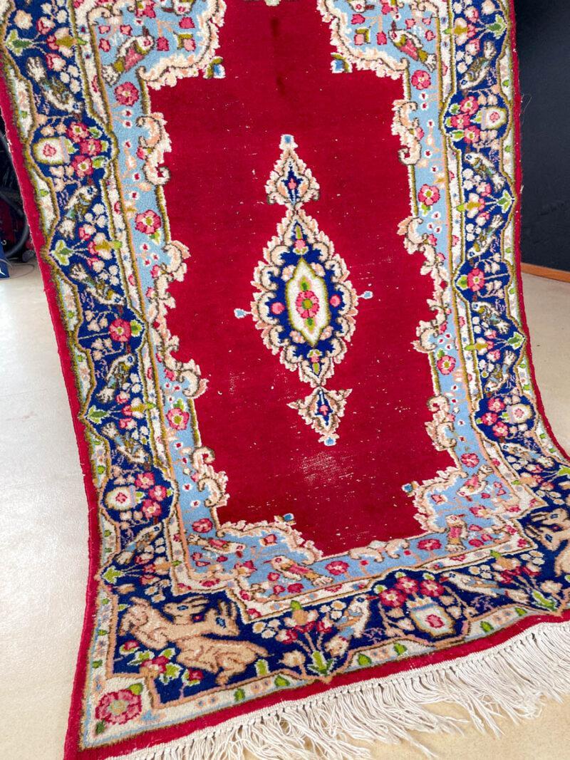 kaunis vintage kirman 143 x 88 cm