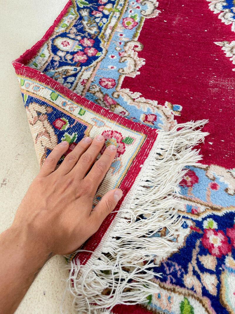 kaunis vintage kirman 143 x 88 cm