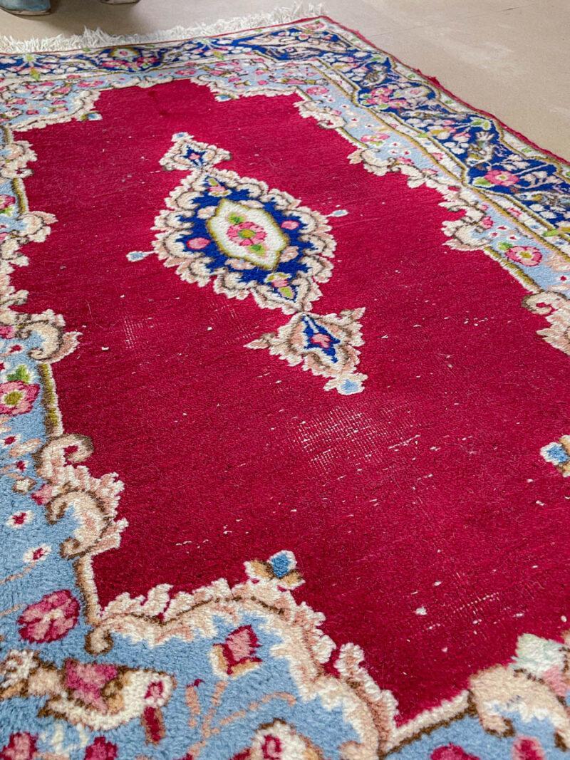 kaunis vintage kirman 143 x 88 cm