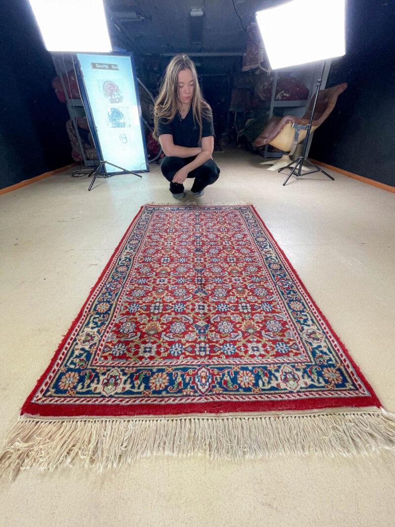 harmoninen vintage herati 148 x 92 cm